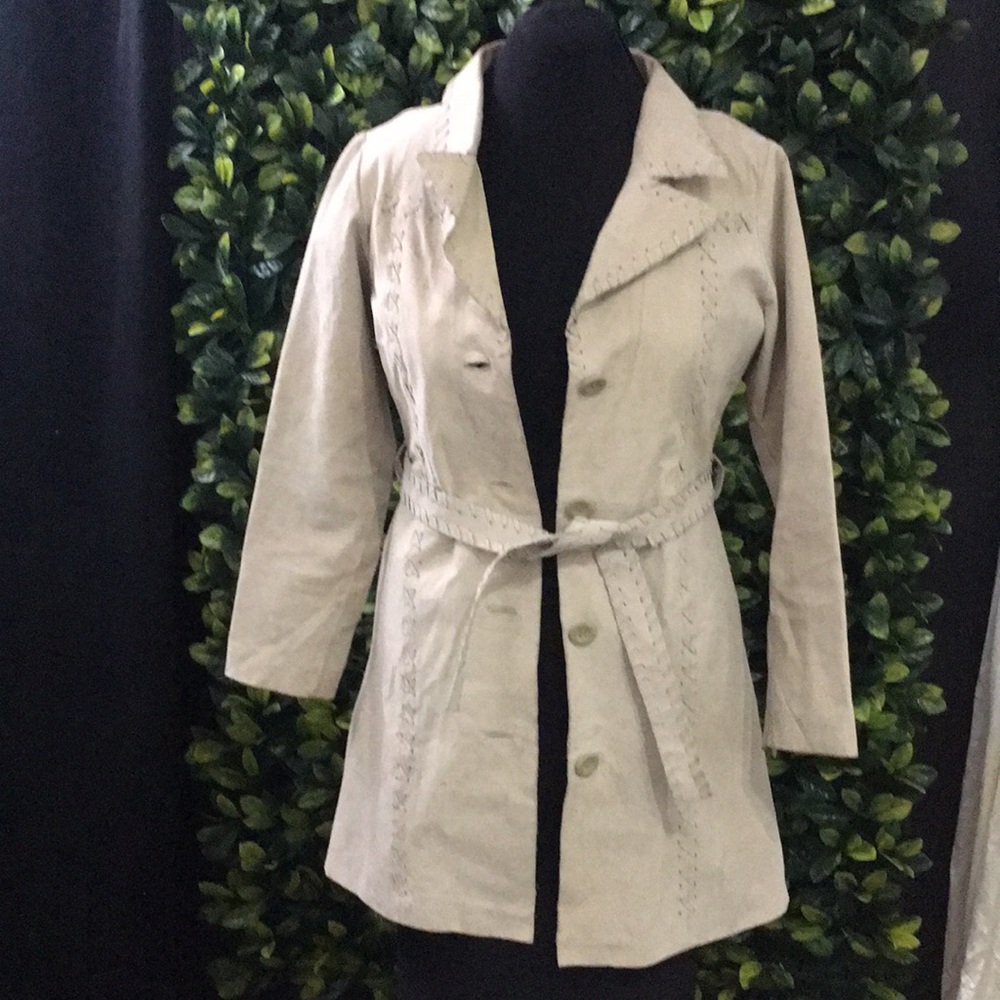 Leather Rue 21 Trench